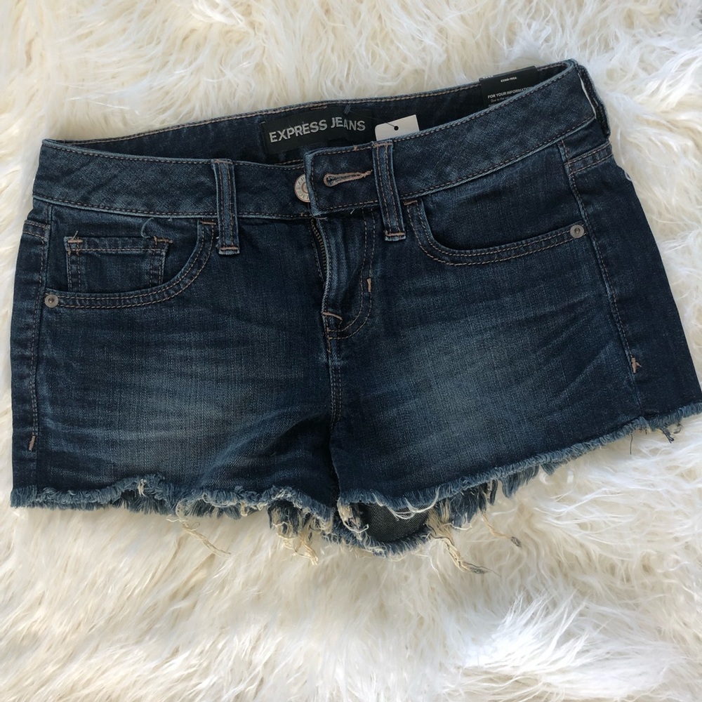 Express Jean Shorts NWT
